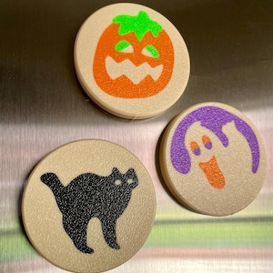 Halloween Magnets Pillsbury Sugar Cookie | Halloween Decor | 3 Adorable Styles | Halloween nostalgia | Kitchen Halloween decor