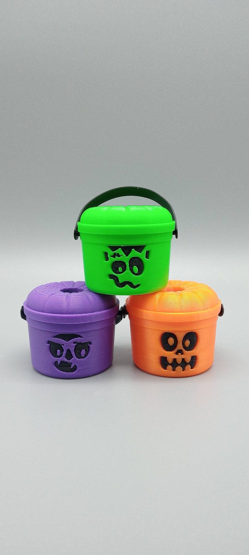 Straw Topper Halloween Boo buckets. McHalloween Boo Buckets. McDonald's Happy Meal Nostalgia. image 5