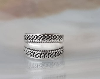 Bague d'orteil argent 925, bague midi