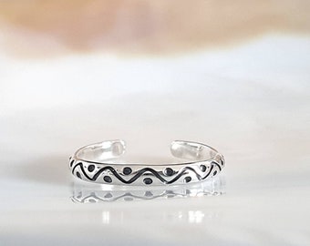 Bague d'orteil en argent 925