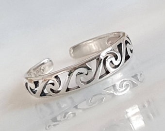 Bague d'orteil en argent 925