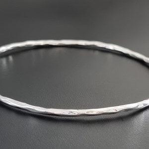 Bangle silver - bracelet sterling silver 925
