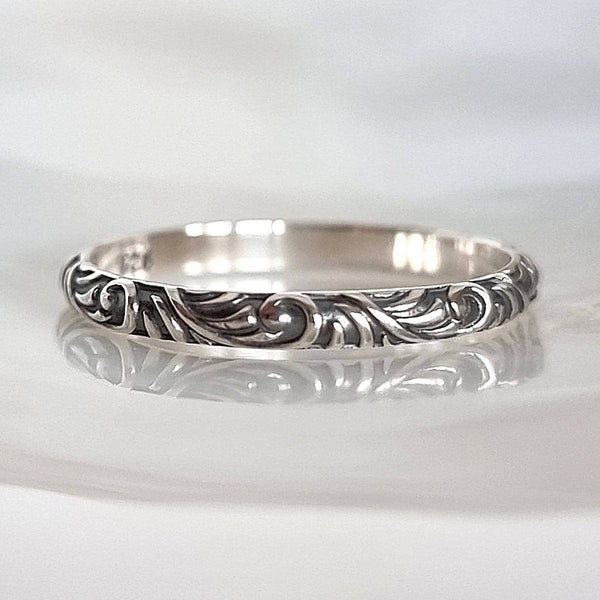 Bague en argent sterling