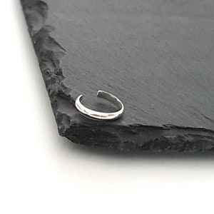 Ohrklemme, Ear Cuff Silber 925, Ohrmanschette, Sterling Silber 925, Minimalistisch
