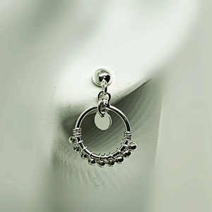 Stud earrings silver 925