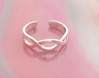 Toe ring silver 925