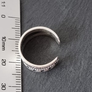 Sterling silver toe ring image 3