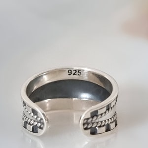 Sterling silver toe ring image 2