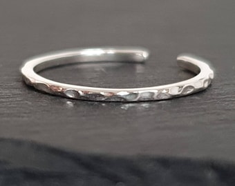 Teenring zilver 925