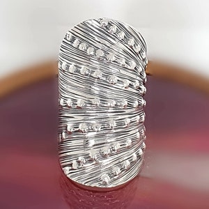 Ring zilver, statement ring sterling zilver 925