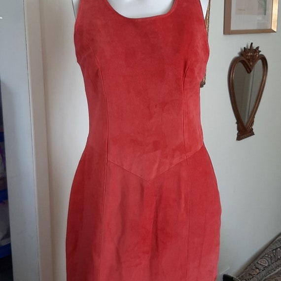 DANIER vintage suede dress - image 1