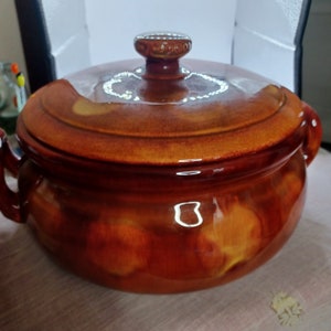 Chapleau canada mid century ceramic pot