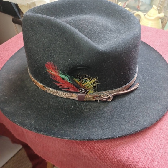 Biltmore smoky River vintage hat  wool felt M - image 1