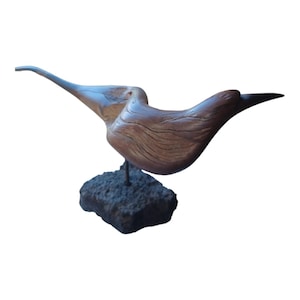 Vintage wooden Carved Bird