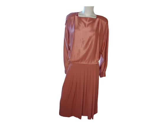 Linda Lundstrom Vintage Silk Dress