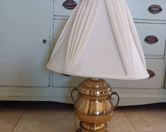 Vintage Brass MCM Table Lamp