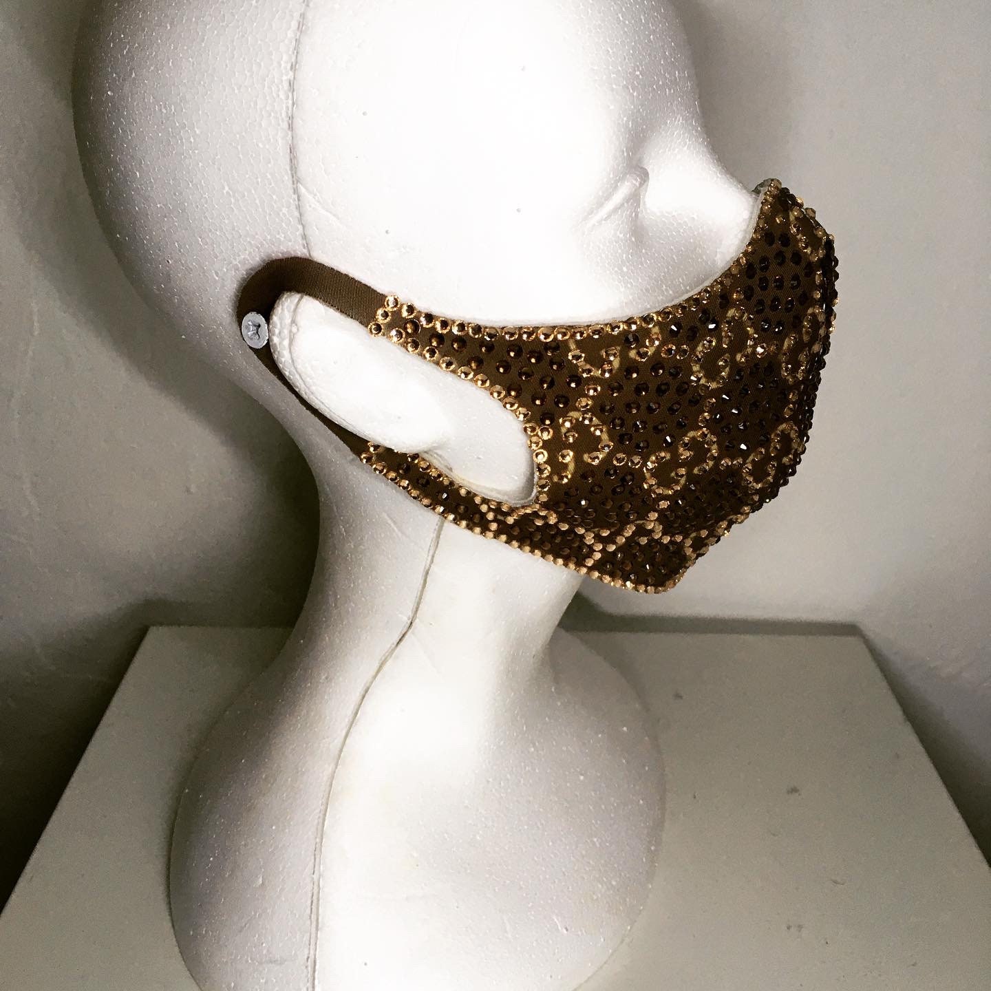 Custom Bling Mask Etsy