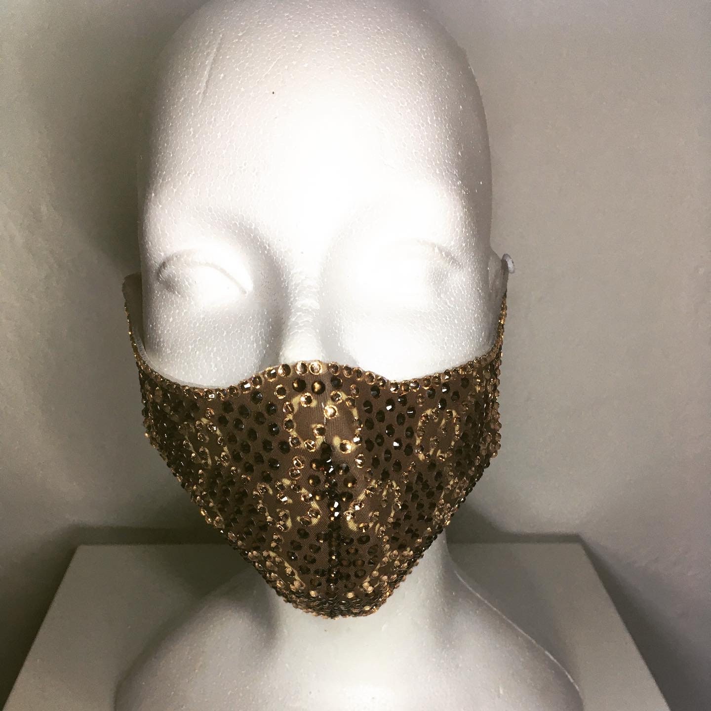 Custom Bling Mask Etsy