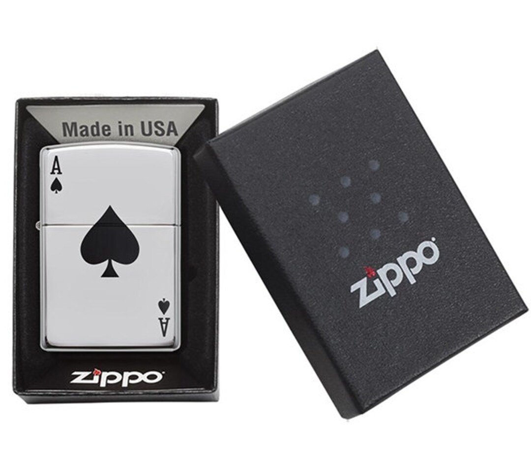 Zippo Lucky Ace Etsy