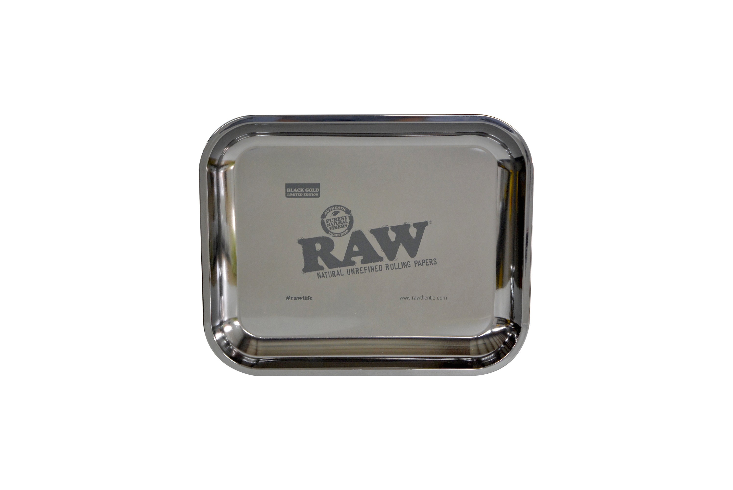 RAW Black Gold Rolling Tray Etsy