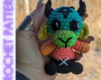 Pocket Baphomet Crochet Pattern