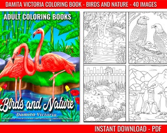 Download Coloring Book By Damitavictoria On Etsy