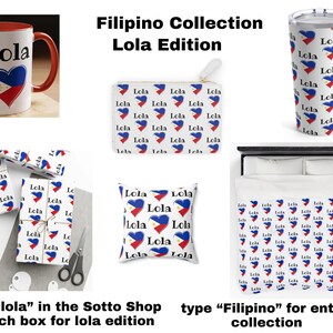 Lola Velveteen Plush Blanket, Lola Blankets, Gifts for Lola, Lola Gifts, Lola Birthday Gifts, Filipino Gifts image 4