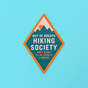 Hiking Magnet - The Out of Breath Hiking Society