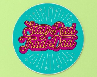 Rock Climbing Sticker - Trad Dad