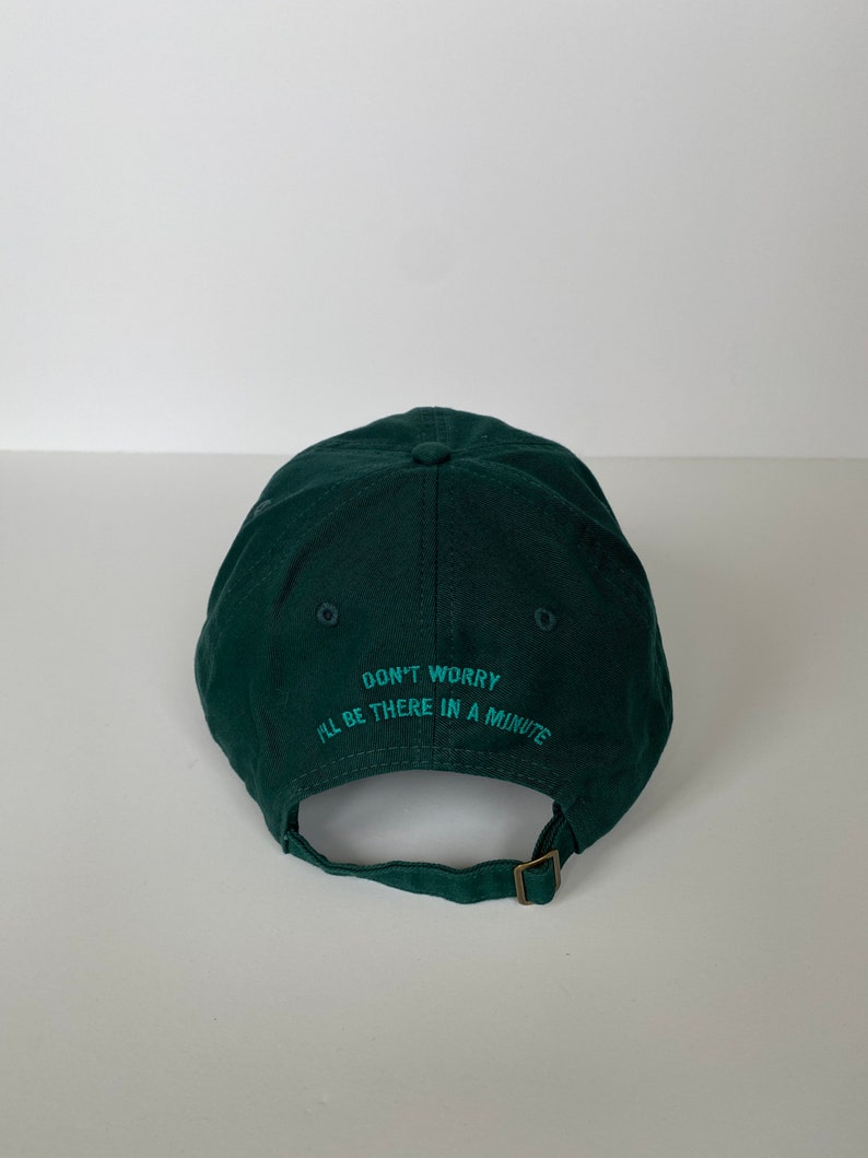 Hiking Cap The Out of Breath Hiking Society Embroidered Dad Cap image 4