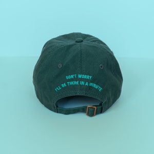 Hiking Cap The Out of Breath Hiking Society Embroidered Dad Cap image 2