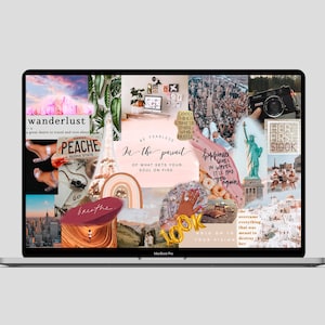 Custom Laptop Wallpaper | Collage Wallpaper | Laptop Wallpaper | Custom Wallpaper