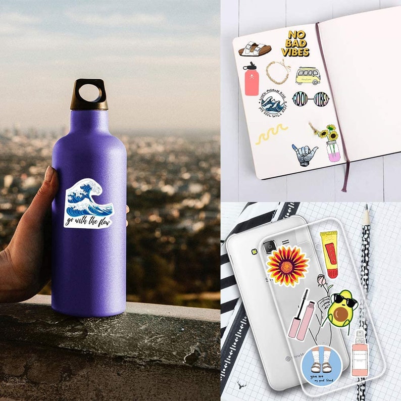 VSCO Stickers for Hydro Flask Stickers 35PackCute Water Etsy