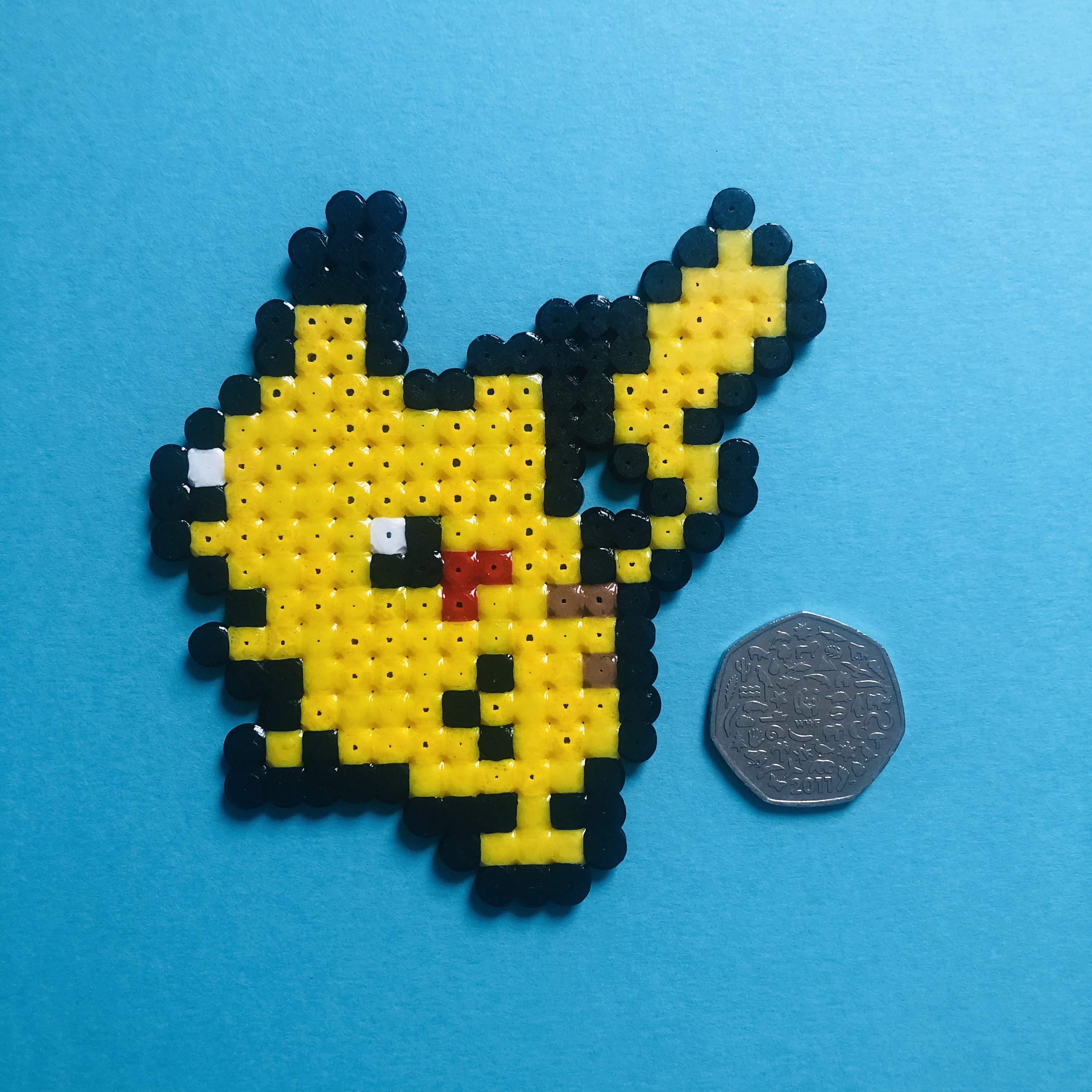 16X16 Pikachu Pixel Art
