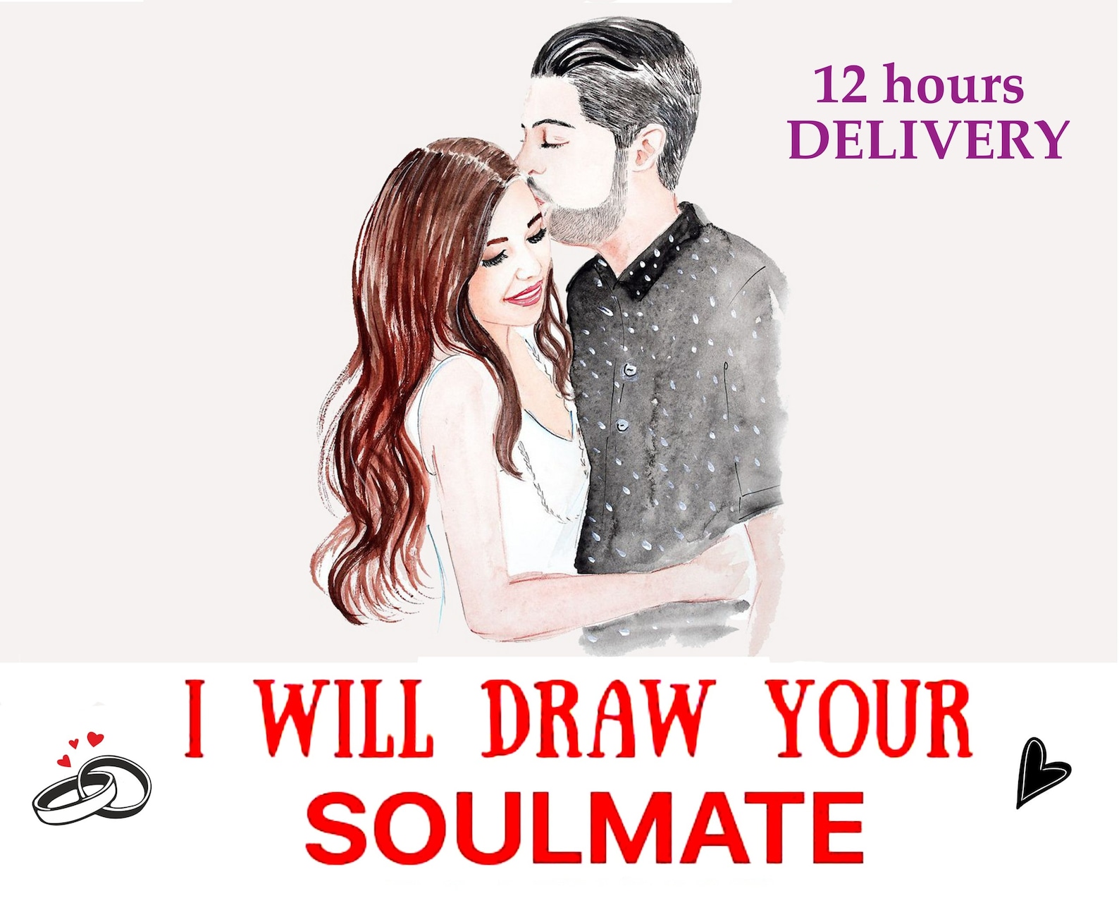 I will draw your Soulmate, Psychic drawing, Psychic reading, future, tarot