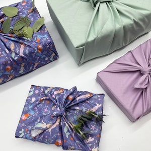 Furoshiki Baumwolle Geschenkverpackung aus Stoff Made in Deutschland Bild 3