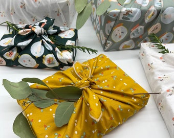 Furoshiki | Weihnachten - Geschenkverpackung aus Stoff Made in Deutschland