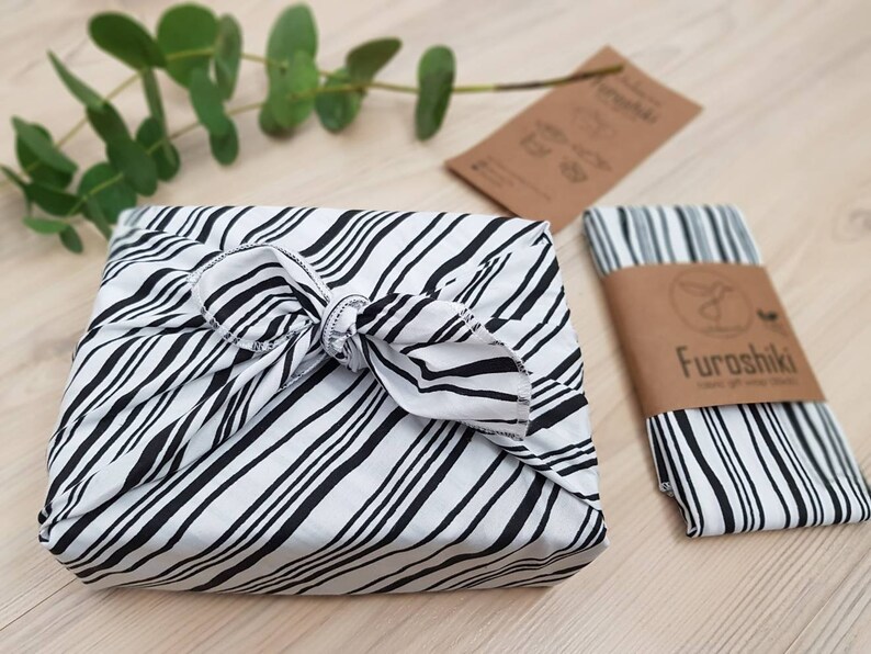 Furoshiki Baumwolle Geschenkverpackung aus Stoff Made in Deutschland Bild 4