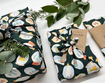 Furoshiki | Weihnachten - Geschenkverpackung aus Stoff Made in Deutschland