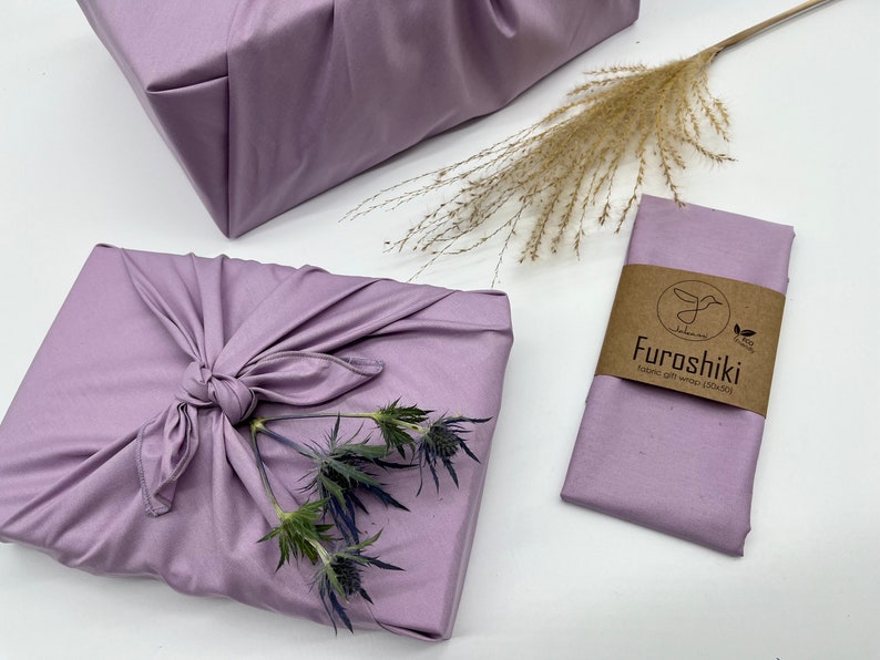 Furoshiki Baumwolle Geschenkverpackung aus Stoff Made in Deutschland Bild 3