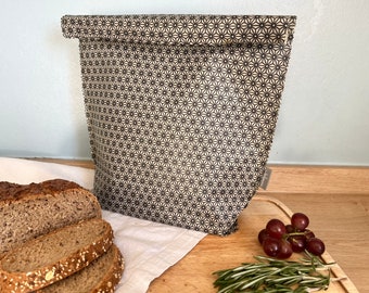 Borsa cera d'api XL senza briciole, borsa per il pranzo, borsa per il pane