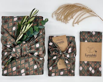 Furoshiki | Green Copper - Fabric Gift Wrapping Made in Germany