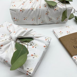 Furoshiki Weihnachten Geschenkverpackung aus Stoff Made in Deutschland Bild 5