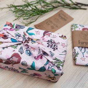 Furoshiki Baumwolle Geschenkverpackung aus Stoff Made in Deutschland zdjęcie 6