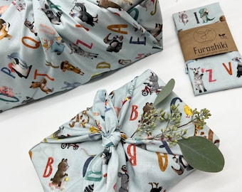 Furoshiki | Algodón: embalaje de regalo de tela fabricado en Alemania.