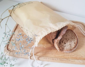 XXL Brotbeutel Bienenwachs Bienenwachsbeutel