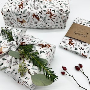 Furoshiki | Blue Gold - Confezione regalo in tessuto Made in Germany