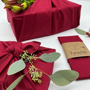 Furoshiki Baumwolle Geschenkverpackung aus Stoff Made in Deutschland Bild 5
