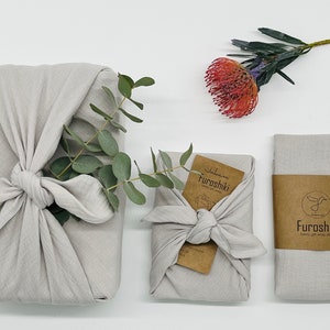 Furoshiki Muslin gift packaging made of fabric made in Germany image 1