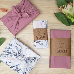 Furoshiki Cranes Gift packaging made of fabric Made in Germany image 5